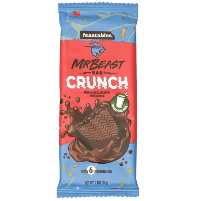 Feastables Mr Beast Bar Crunch